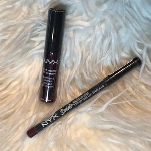 💰💰NYX Copenhagen Lipstick & Liner Set NWT